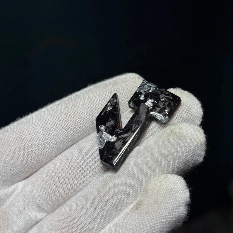 badge m4 competition silver carbon forged