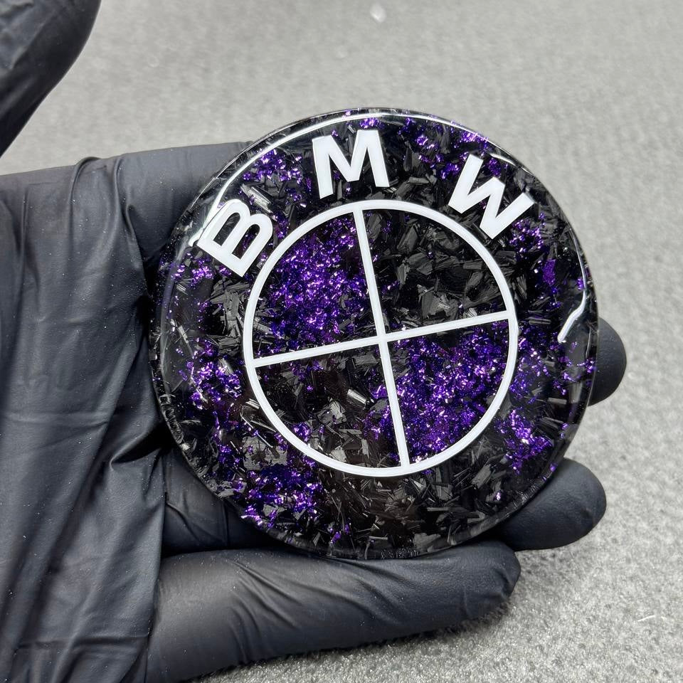 2 logo bmw purple carbon